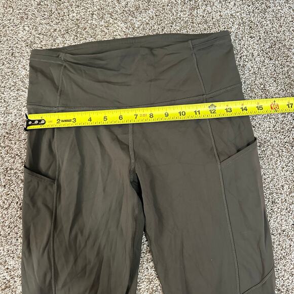 LULULEMON Women's Fast and Free Tight 31" Non-Reflective Size 8 In Dark Olive - Picture 9 of 11